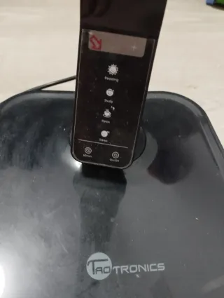 Flexo de escritorio negro