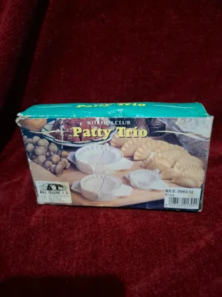 Set 3 Moldes Empanadillas Patty Trio