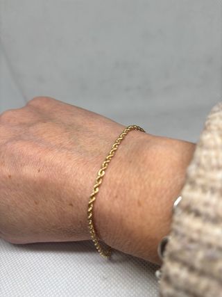 Bracciale corda oro 18kt