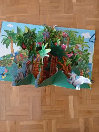 LIBROS-POP-UP LA ISLA DESIERTA (Spanish Edition)