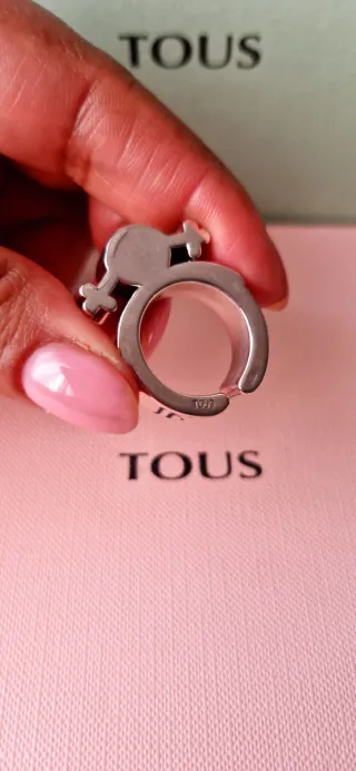 Anillo Tous Plata Ajustable
