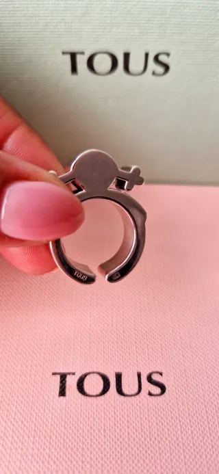 Anillo Tous Plata Ajustable