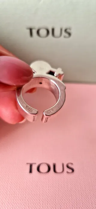 Anillo Tous Plata Ajustable