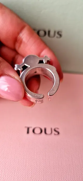 Anillo Tous Plata Ajustable