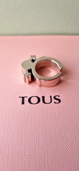 Anillo Tous Plata Ajustable