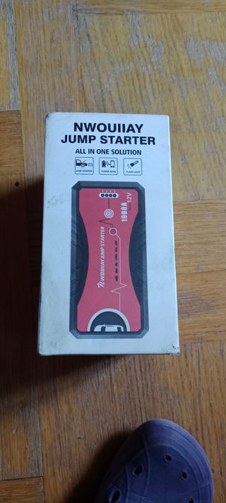 Arranca bateria de coche, bateria portable.