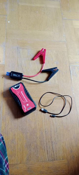 Arranca bateria de coche, bateria portable.