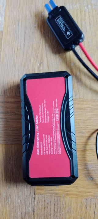 Arranca bateria de coche, bateria portable.