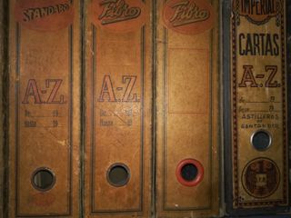 ARCHIVADORES AZ ANTIGUOS