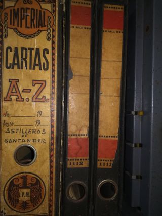 ARCHIVADORES AZ ANTIGUOS
