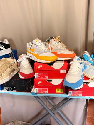 10 pares nike ,adidas tallas 41,42