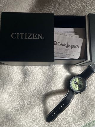 Reloj Citizen Eco-Drive Aviator Negro/Verde