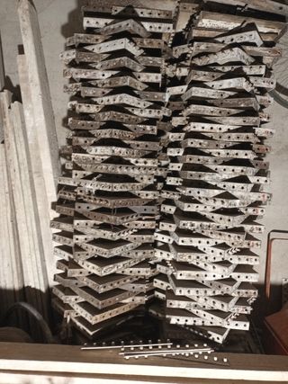 Placas de encofrado metalicas