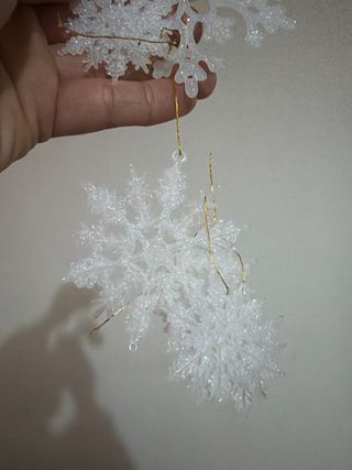 Decorazioni Fiocco di Neve Natalizi