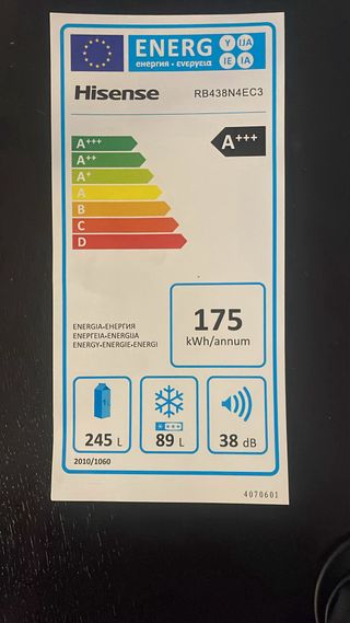 Nevera Hisense No Frost