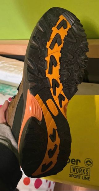 Botas de Seguridad J'Hayber Marrones y Naranjas