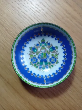 Lote 2 Mini Porcelanas Artesanales. 2 €