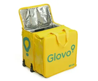 Mochila Glovo Amarilla