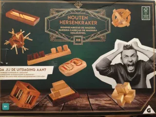 Rompecabezas de madera Houten Hersenkraker
