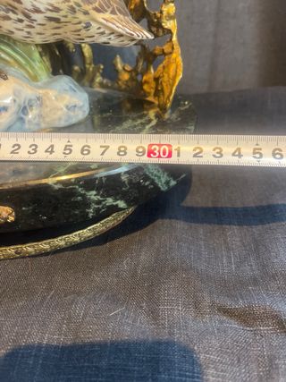 Reloj de mesa con figura de pato