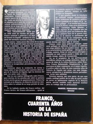 Franco, cuarenta años de historia.