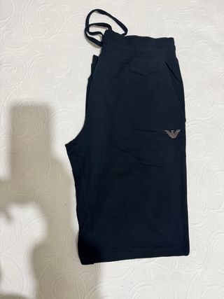 Pantalones Jogger Armani Talla M/L Negro