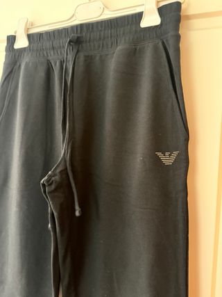 Pantalones Jogger Armani Talla M/L Negro