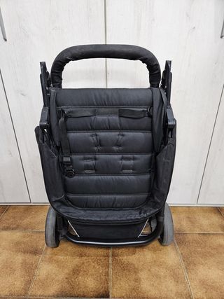 Silla de paseo Hauck negra plegable