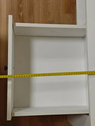 Mesa de centro robusta blanca