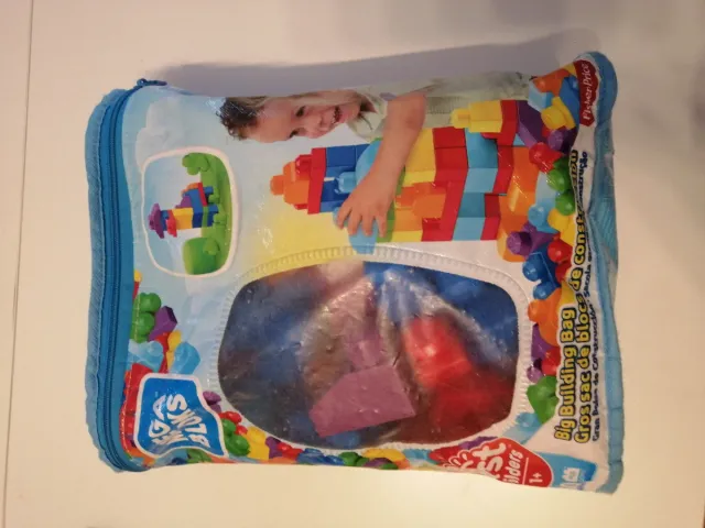 Bolsa Construção Mega Bloks Fisher Price