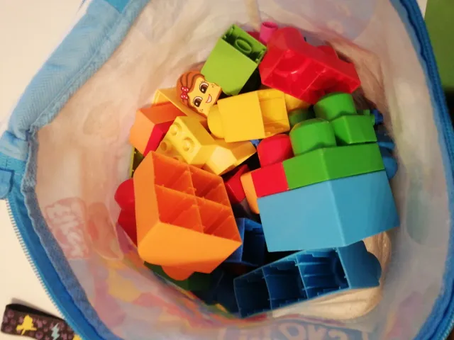 Bolsa Construção Mega Bloks Fisher Price