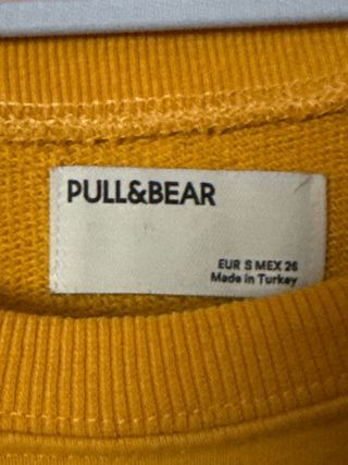 Sudadera Pull&Bear New Jersey Talla S