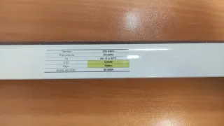 Vendo 8 tubos fluorescentes Osram Lumilux 18W/865.