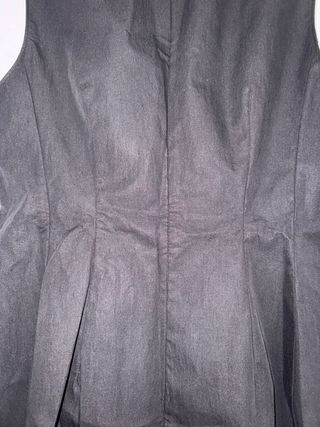 Top Zara Negro Entablado