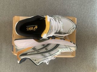 Zapatillas Asics Running Retro Y2K Blanco Plata