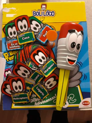 Juego Boli Loco Dibujo y Adivinanzas Bizak