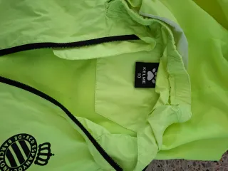Chubasquero Kelme RCDE Amarillo talla 10 y 12
