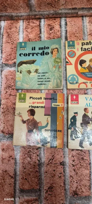 Lotto mini Libri marabout-flash anni 60'