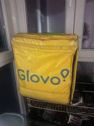 Bolso Glovo Amarillo