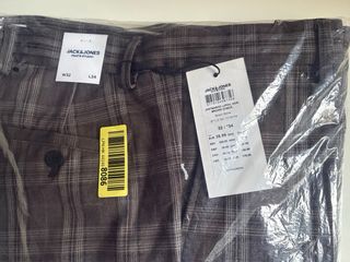 Pantalón Jack & Jones cuadros T 32/34
