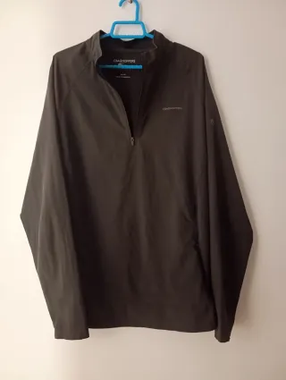 Camiseta de manga larga. Craghoppers Marrón Talla