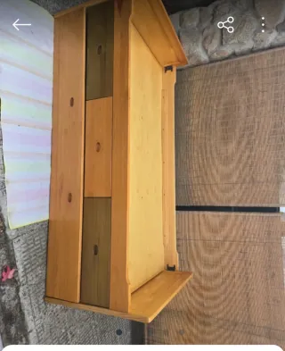 Cama nido doble de madera