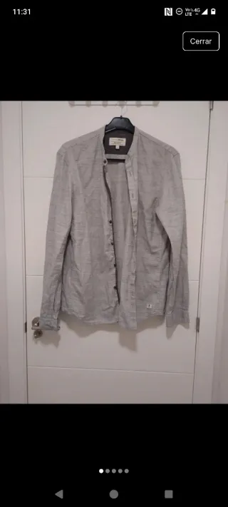 Camisa gris Tom Taylor talla L