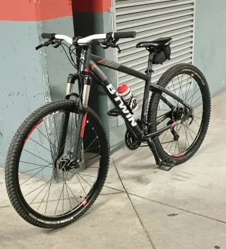 Bicicleta Montaña BTWIN 540 Negra