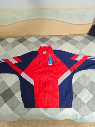 Chaqueta Adidas Arsenal Roja y Azul