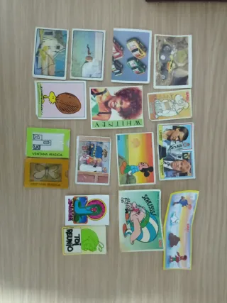 Cromos Coleccionables Años 80