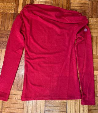Blusa Zara Roja Talla M