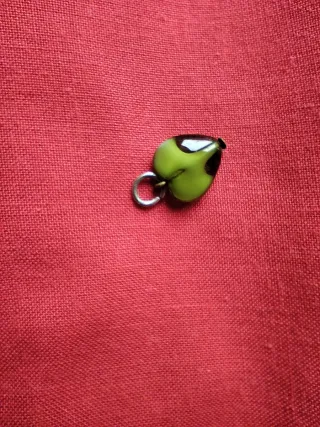 Colgante Corazón Cristal vintage