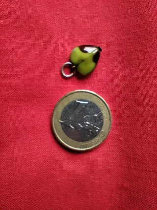 Colgante Corazón Cristal vintage