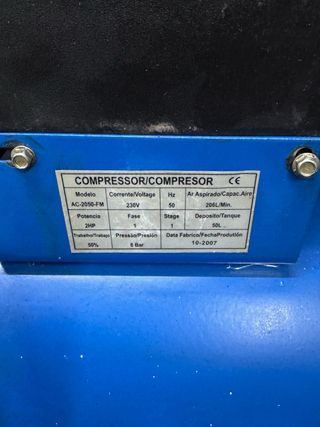 Compresor de aire 50L